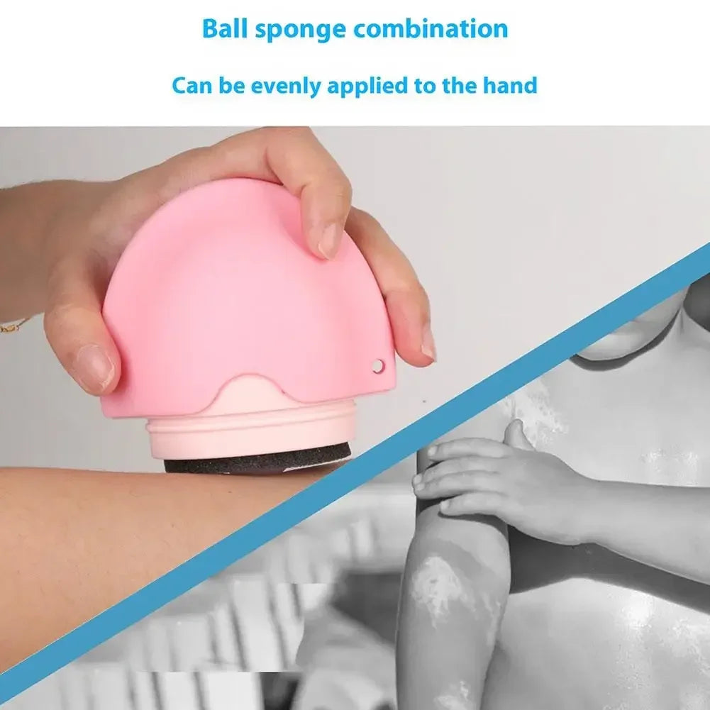 1PCS Suncream Applicator Silicone Lotion Applicator Refillable Roll On Sponge Applicator for Kids Adult Empty Refillable Bottles